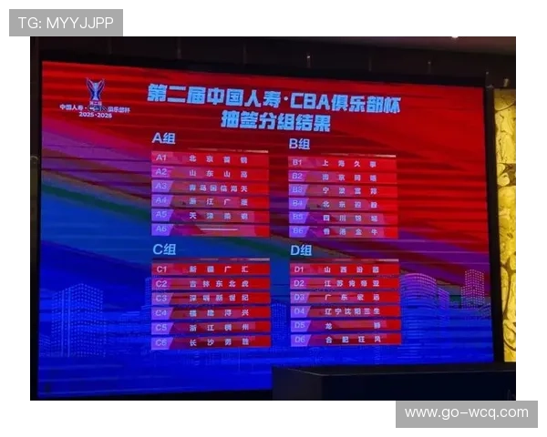 新赛季蛇形分组出炉，北京首钢签运佳或锁定B组头名